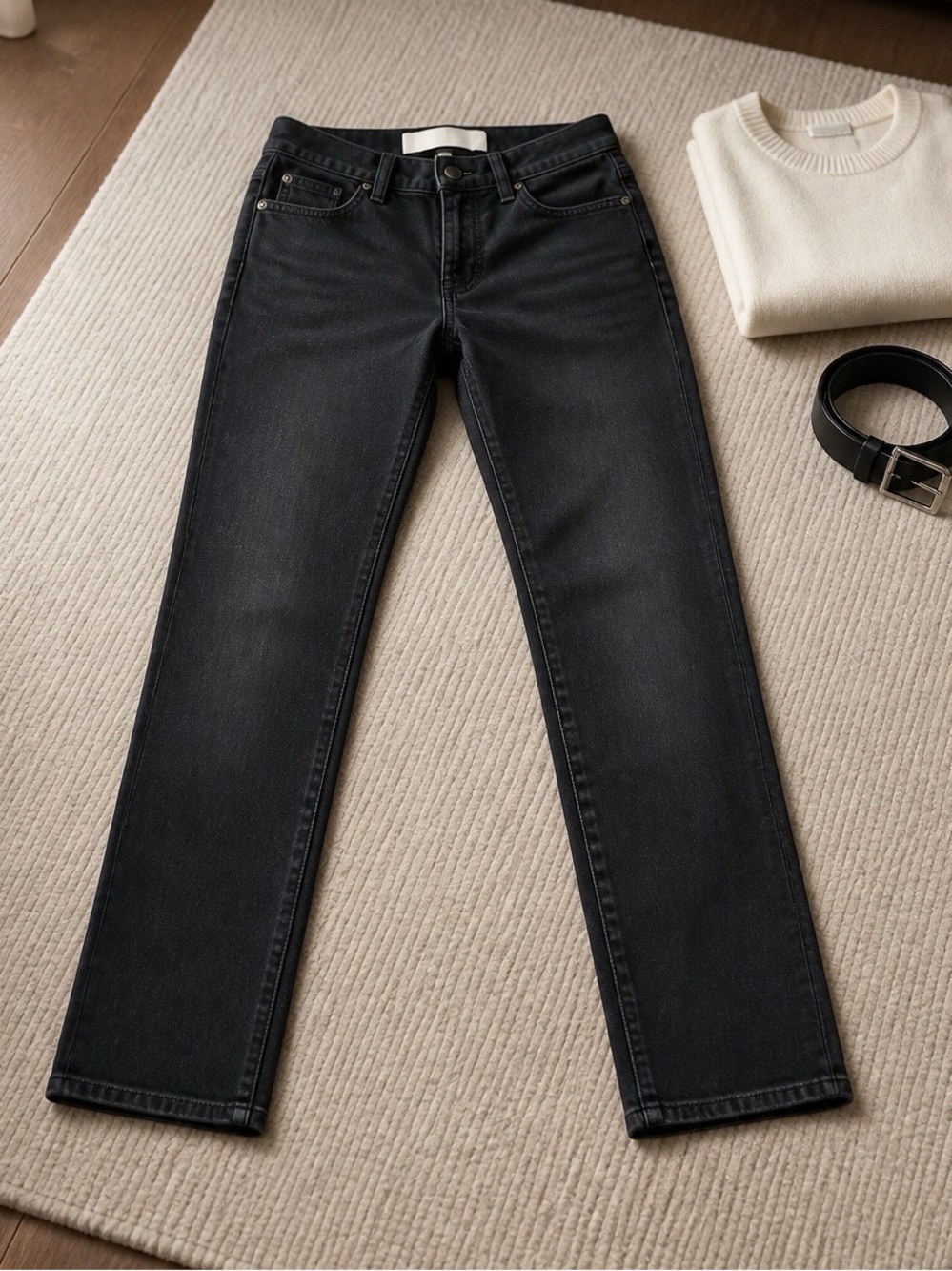 BLACK JEANS BY ANN TAYLOR LOFT SIZE 6
